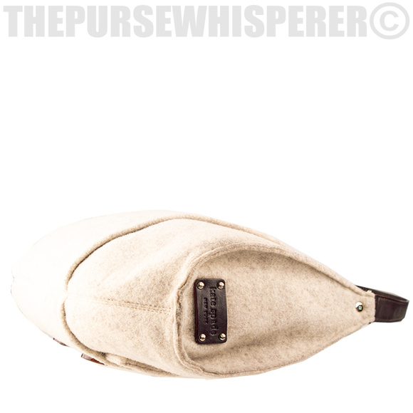 Like NEW Kate Spade Large Wool Beantown Cadee Hobo - Picture 6 of 8